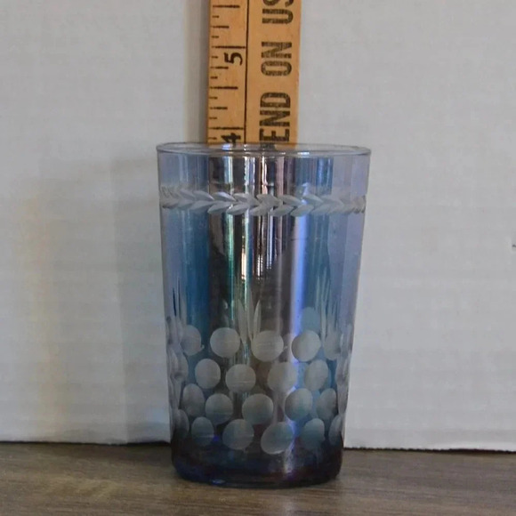 Six  Vtg Juice Glasses - Picture 8 of 8